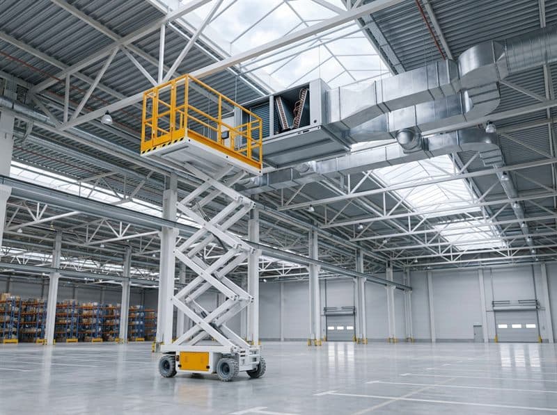 Plataformas elevadoras para instalaciones en altura en Galicia